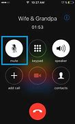 Image result for How to Mute a Call On iPhone 11