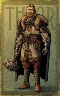 Image result for Thor Norse Mythology Appearance