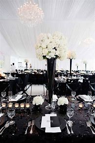 Image result for Elegant Black and White Wedding