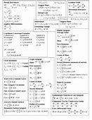 Image result for Lim Cheat Sheet