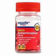 Image result for Acetaminophen Pill
