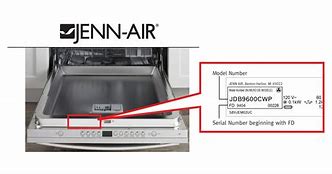 Image result for Dishwasher Model Number