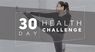 Image result for 30-Day Health Challenge Calendar