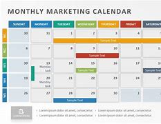Image result for Marketing Plan Calendar