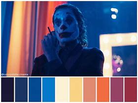 Image result for Joker Movie Color Palette