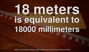 Image result for How Long Is 18 Meters