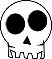 Image result for Funny Skull Clip Art