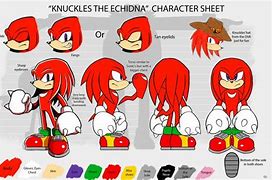 Image result for Sonic Boom Knuckles Character Sheet