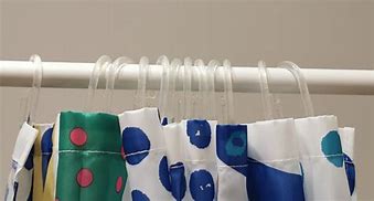 Image result for Plastic Shower Curtain Hooks