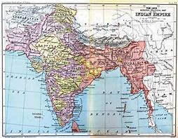 Image result for British Empire India Map