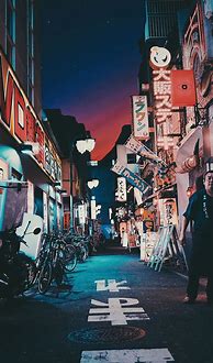 Image result for Aesthetic Alleyway Japan