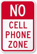 Image result for No Cell Phone Sign Clip Art