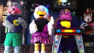 Image result for chuck e cheese animatronics