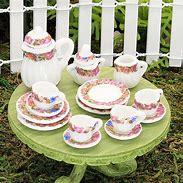 Image result for Flower Tea Set