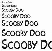 Image result for Scooby Doo DVD Font