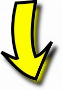 Image result for Yellow Down Arrow Icon PNG