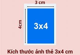 Image result for 3X4 Actual Size