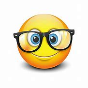 Image result for Smiley Face with Round Glasses
