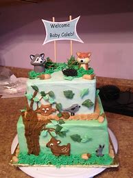 Image result for Forest Birthday Party Cake