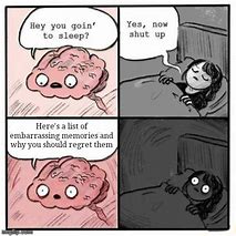 Image result for Brain Memories Sleep Meme
