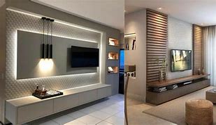 Image result for TV Wall with White Background