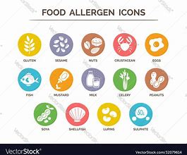 Image result for Allergen Icons for Menus