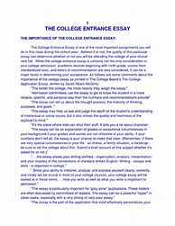 Image result for College Admission Essays About Yourself