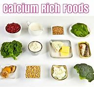 Image result for Examples of Calcium Foods