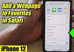 Image result for How to Get to Favorite Pages On iPhone