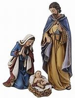 Image result for Holy Family Nativity Figurines