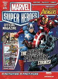 Image result for Superhero Magazine Covers