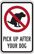 Image result for Signs Pet Poo Only
