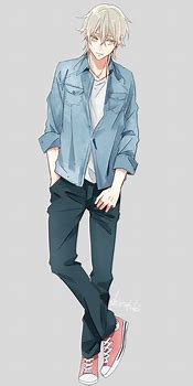 Image result for Anime Boy Casual Wear