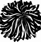 Image result for Black and White Pom Poms