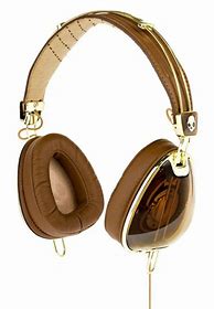 Image result for Skullcandy Gold Headphones