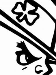 Image result for Notre Dame Mascot Logo Black and White