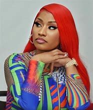 Image result for Nicki Minaj in Red