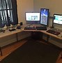 Image result for PC Under Desk Setup