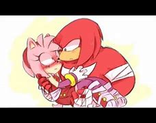 Image result for Knuckles Kiss Amy