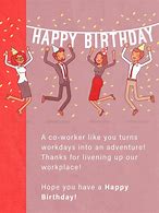 Image result for Birthday Card for CoWorker