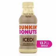 Image result for Dunkin' Donuts Vanilla Iced Coffee