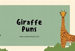 Image result for Giraffe Puns