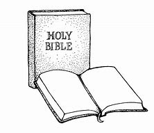 Image result for Pictures of Bible Clip Art Black and White