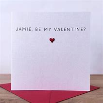 Image result for Be My Valentine Card