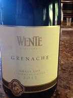 Image result for Wente Grenache Small Lot Livermore Valley