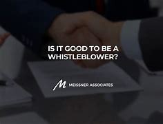 Image result for What Is a Good Whistleblower Image