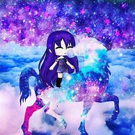 Image result for Galaxy Unicorn Anime Girl