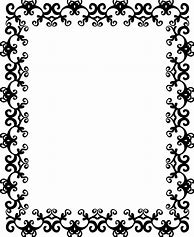 Image result for Black and White Clipart Borders
