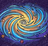 Image result for Spiral Galaxy Drawing Di Fine