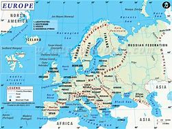 Image result for Europe Labeld Seas